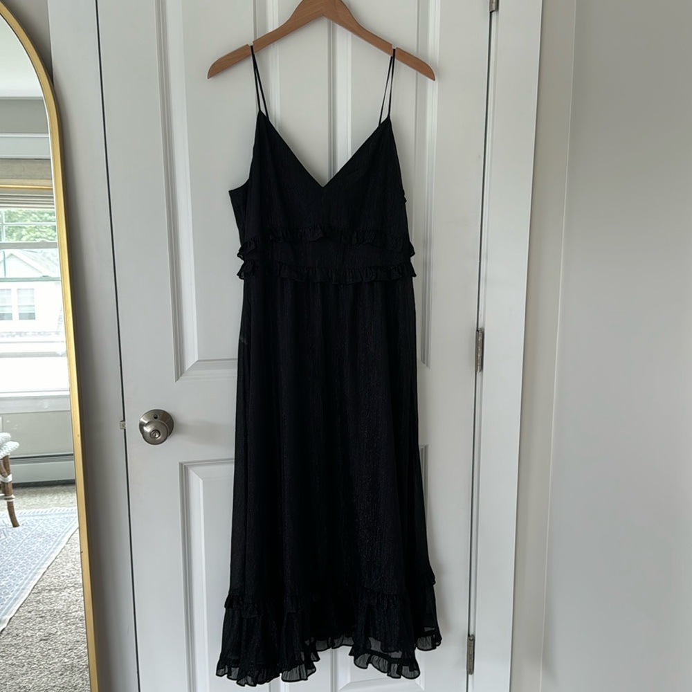 Madewell Shimmer Midi Dress
